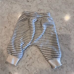 Old navy 0-3 months Striped Baby Pants - fleece joggers